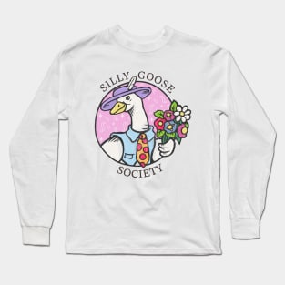 SILLY GOOSE SOCIETY! Long Sleeve T-Shirt